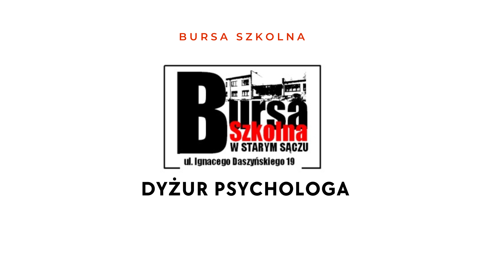 Dyżur psychologa